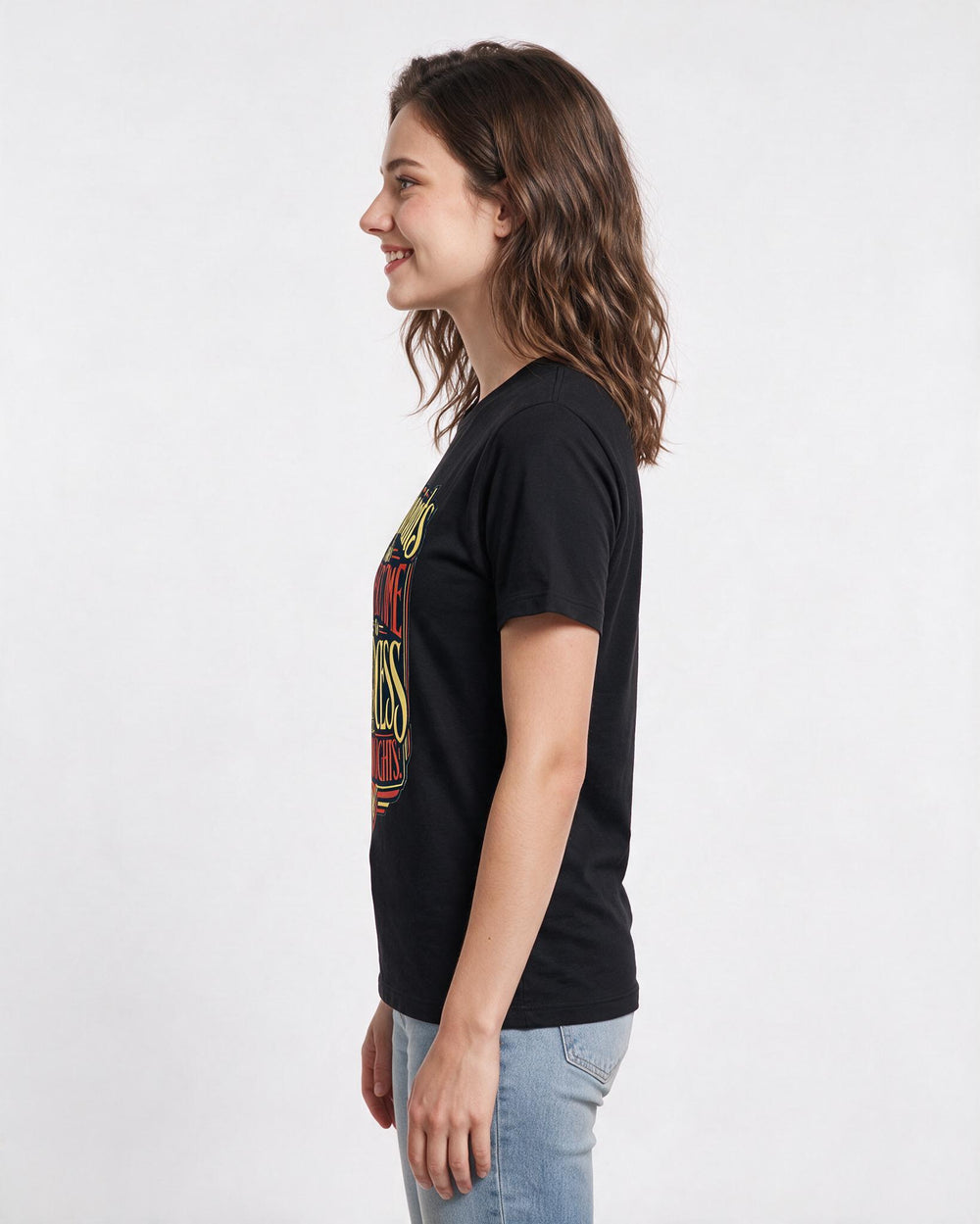 Gaming Black T-Shirt for Women – Game Night Graphic Tee product image 2