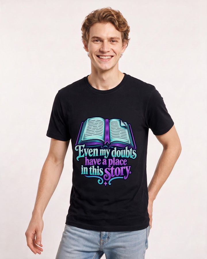 Christian Faith Black T-Shirt for Men – Everyday Expression Graphic Tee product image 1