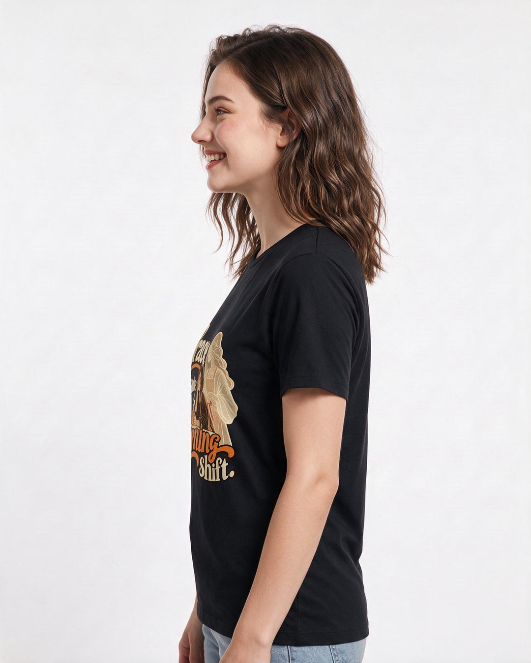 Christian Faith Black T-Shirt for Women – Everyday Expression Graphic Tee product image 2