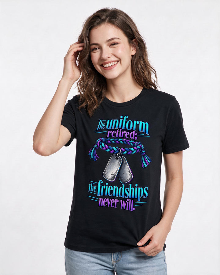 Veteran Black T-Shirt for Women – Everyday Expression Graphic Tee product image 1