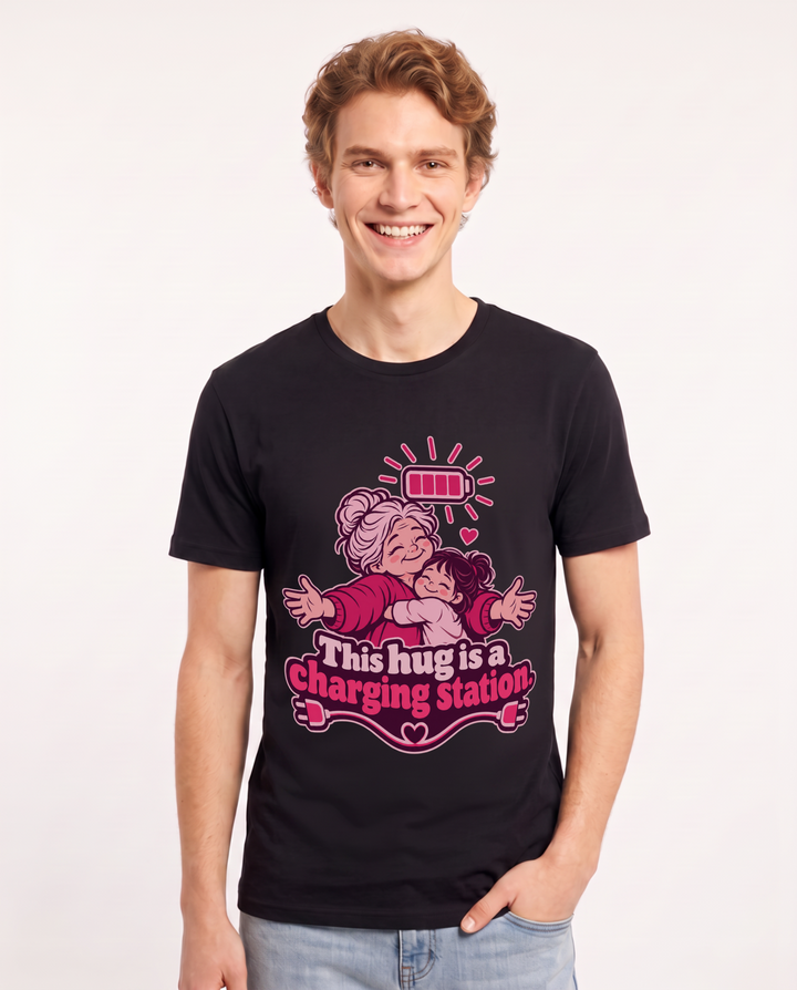 Mom Black T-Shirt for Men – Everyday Expression Graphic Tee product image 3
