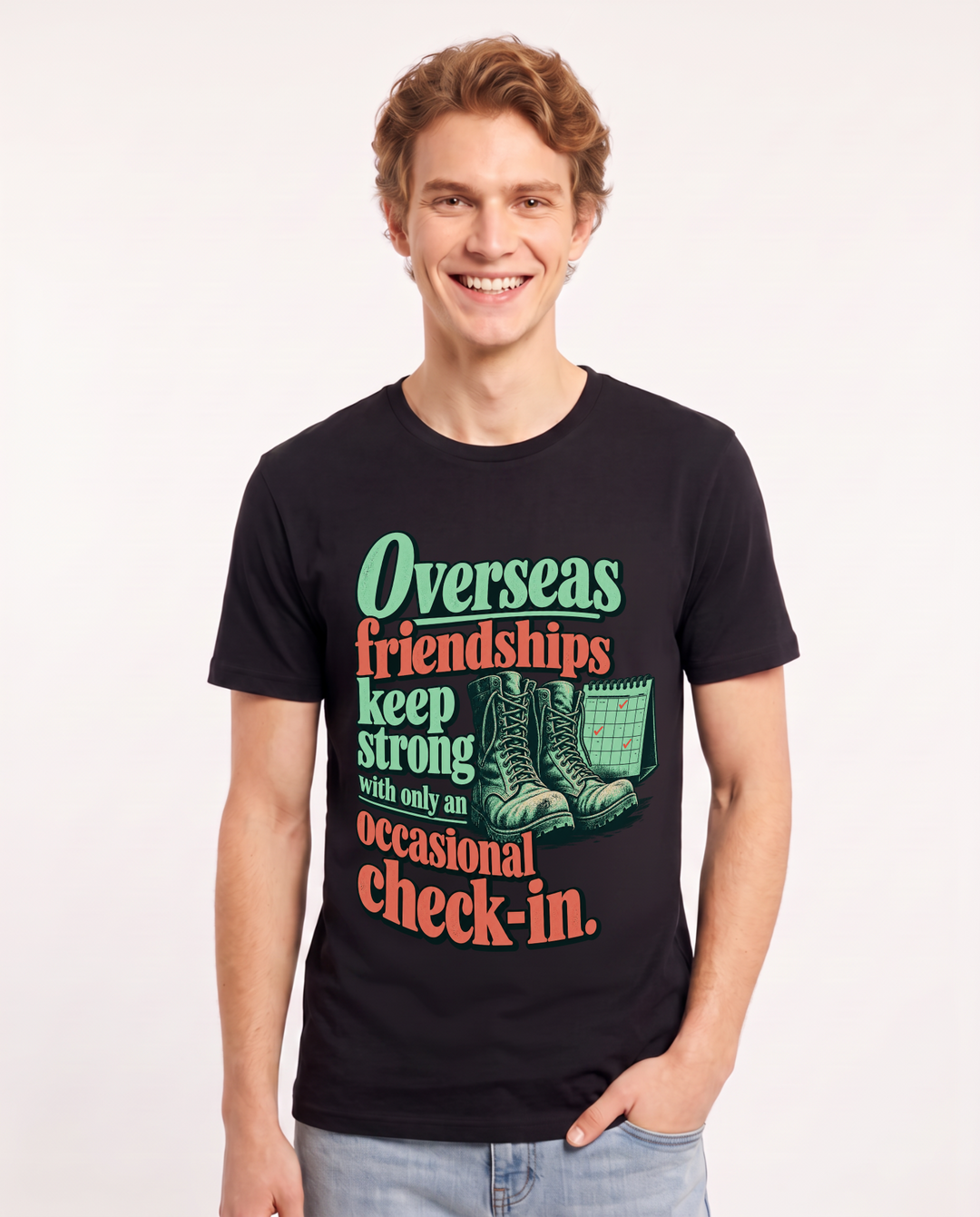 Veteran Black T-Shirt for Men – Everyday Expression Graphic Tee product image 3