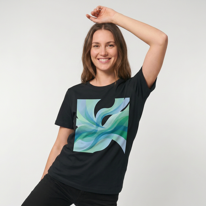 - Black T-Shirt mockup 2