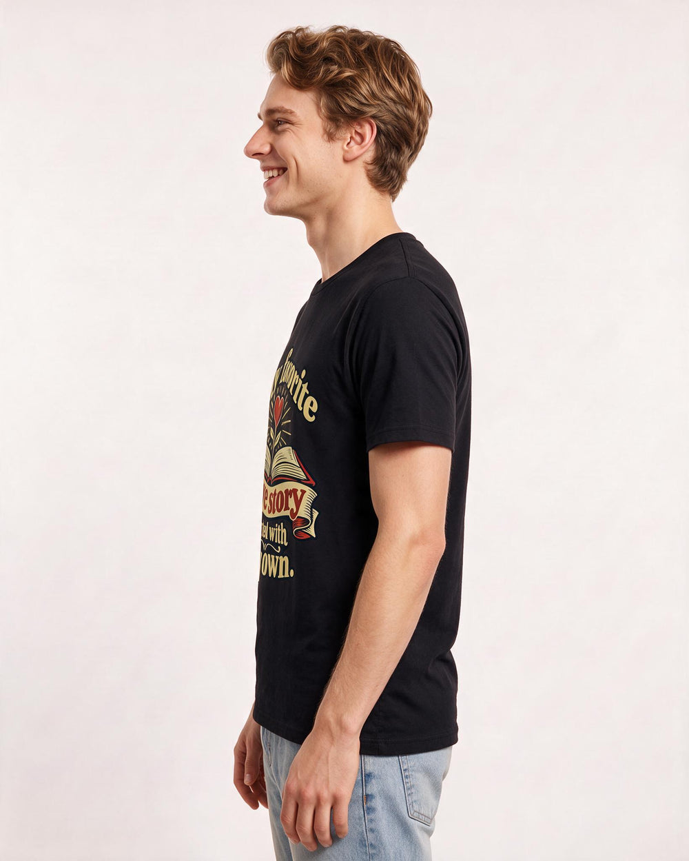 Pride Black T-Shirt for Men – Everyday Expression Graphic Tee product image 2