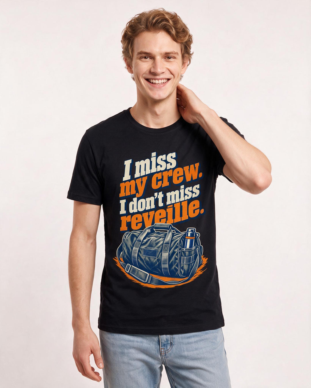 Veteran Black T-Shirt for Men – Everyday Expression Graphic Tee product image 1