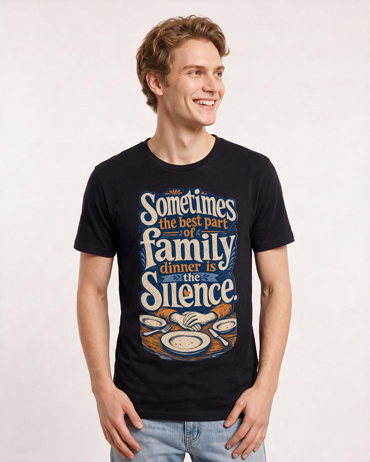 Mom Black T-Shirt for Men – Everyday Expression Graphic Tee product image 1