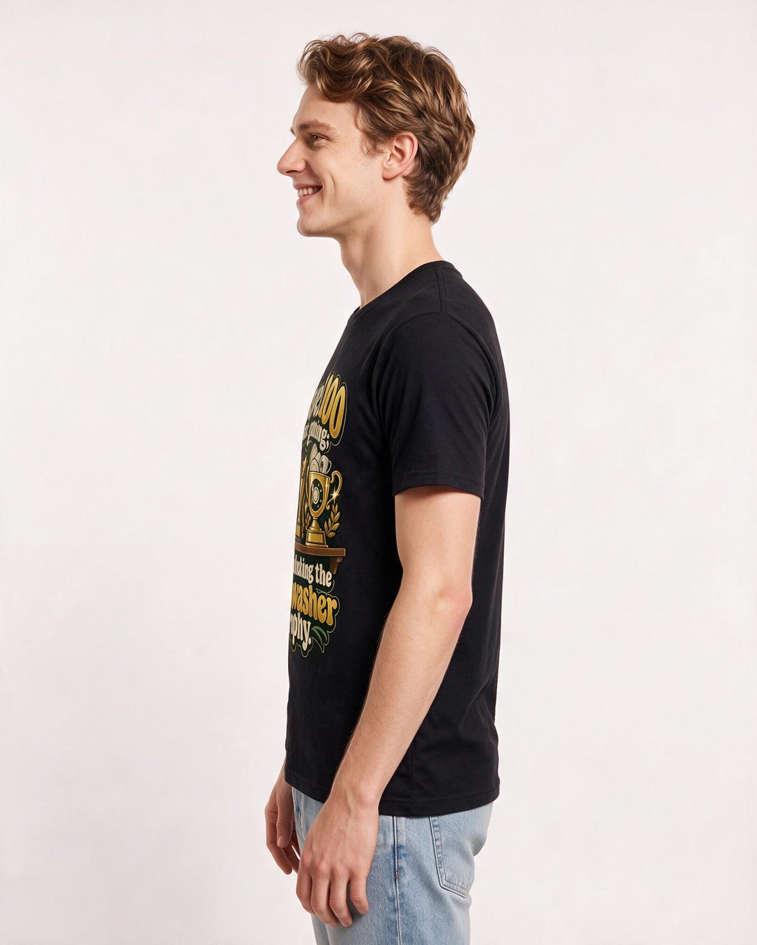 Gaming Black T-Shirt for Men – Game Night Graphic Tee product image 2