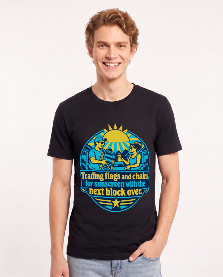 Patriotic Black T-Shirt for Men – Everyday Expression Graphic Tee product image 3
