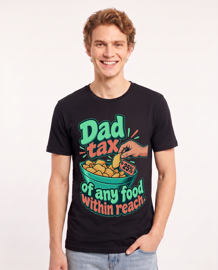 Dad Black T-Shirt for Men – Everyday Expression Graphic Tee product image 3