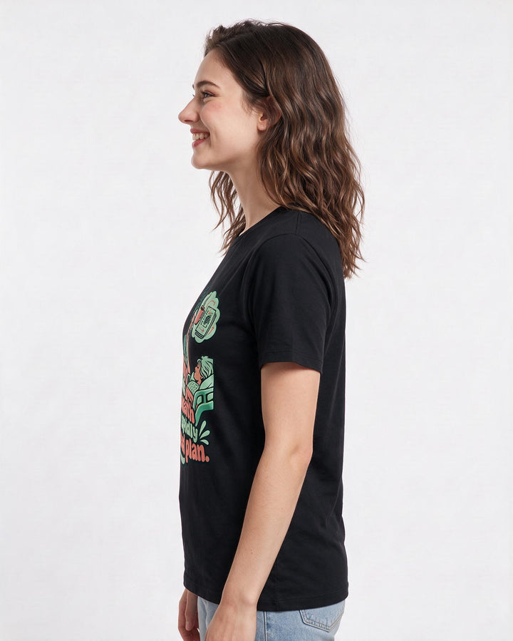 Nurse Black T-Shirt for Women – Nursing Life Graphic Tee product image 2