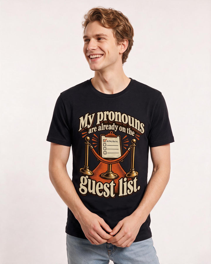Pride Black T-Shirt for Men – Everyday Expression Graphic Tee product image 1