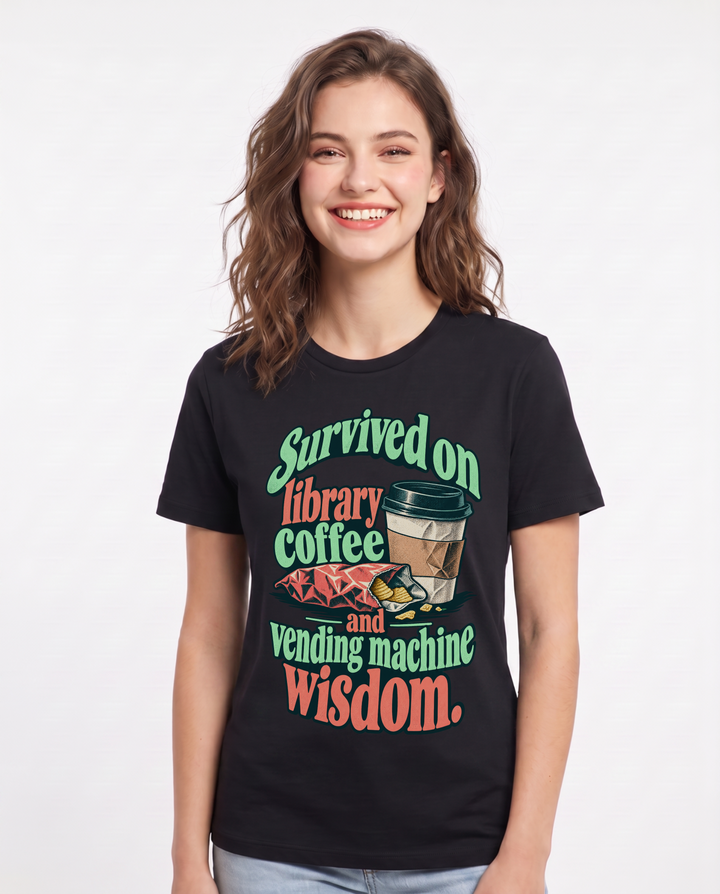 Graduation Black T-Shirt for Women – Everyday Expression Graphic Tee product image 3