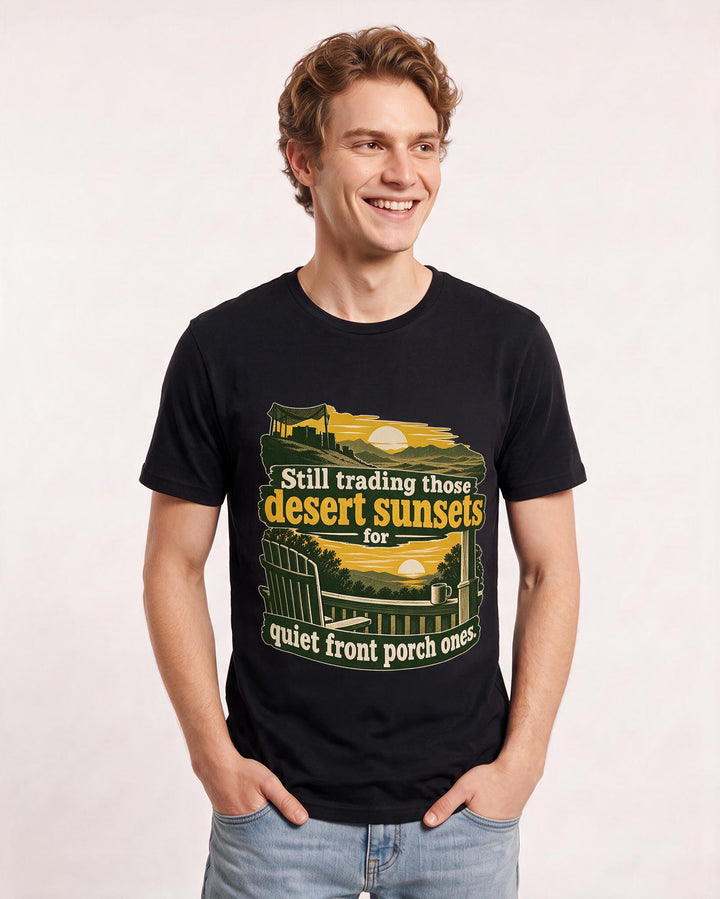 Veteran Black T-Shirt for Men – Everyday Expression Graphic Tee product image 1