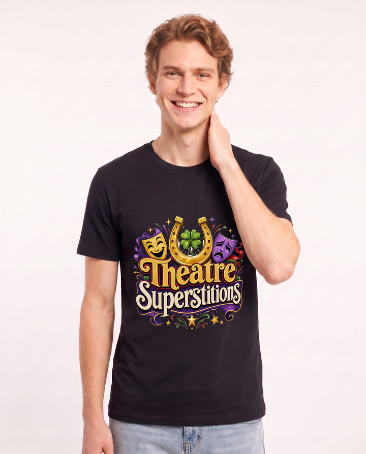 Theatre Superstitions Men's Black T-Shirt product image 1