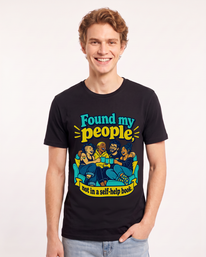 Pride Black T-Shirt for Men – Everyday Expression Graphic Tee product image 3