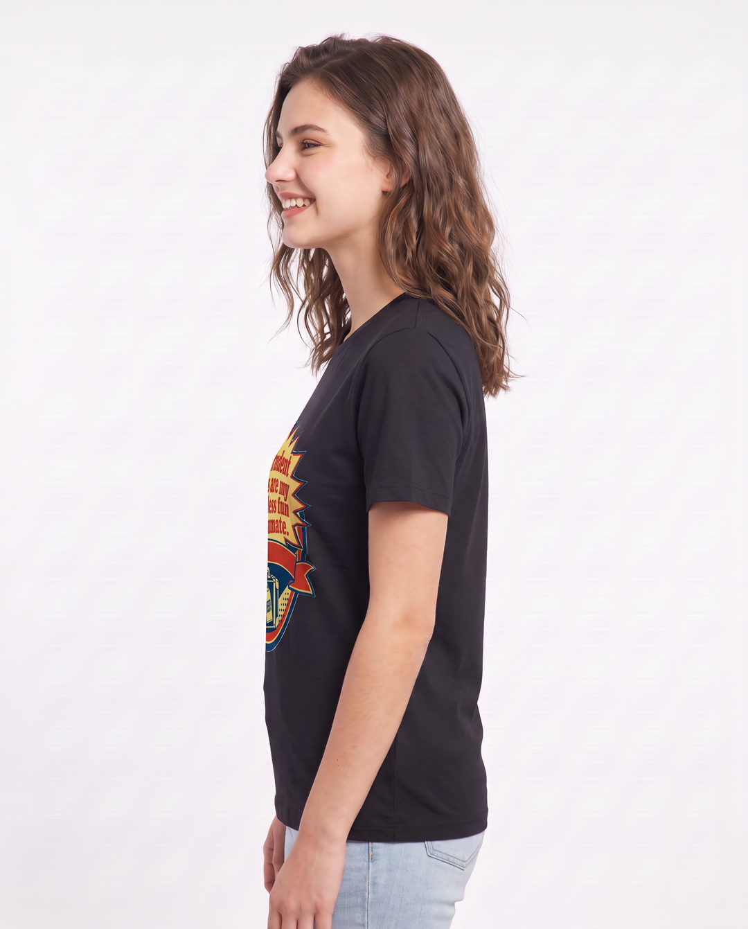 Graduation Gift Women's Black T-Shirt - My student loans are my new, product image 2
