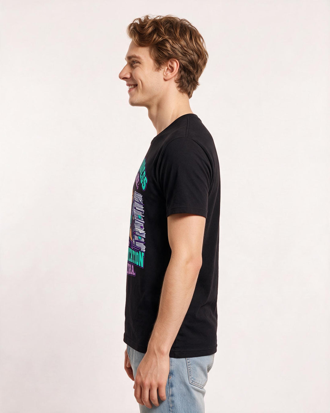 Nurse Black T-Shirt for Men – Nursing Life Graphic Tee product image 2