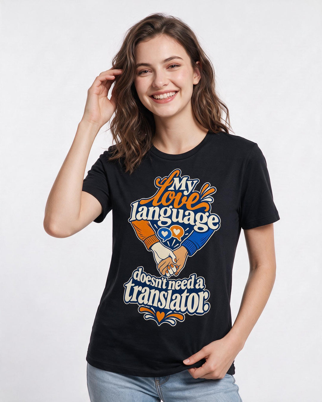 Pride Black T-Shirt for Women – Everyday Expression Graphic Tee product image 1