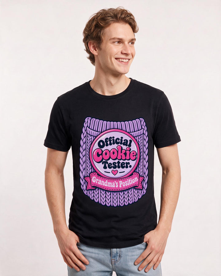 Grandparent Black T-Shirt for Men – Everyday Expression Graphic Tee product image 1
