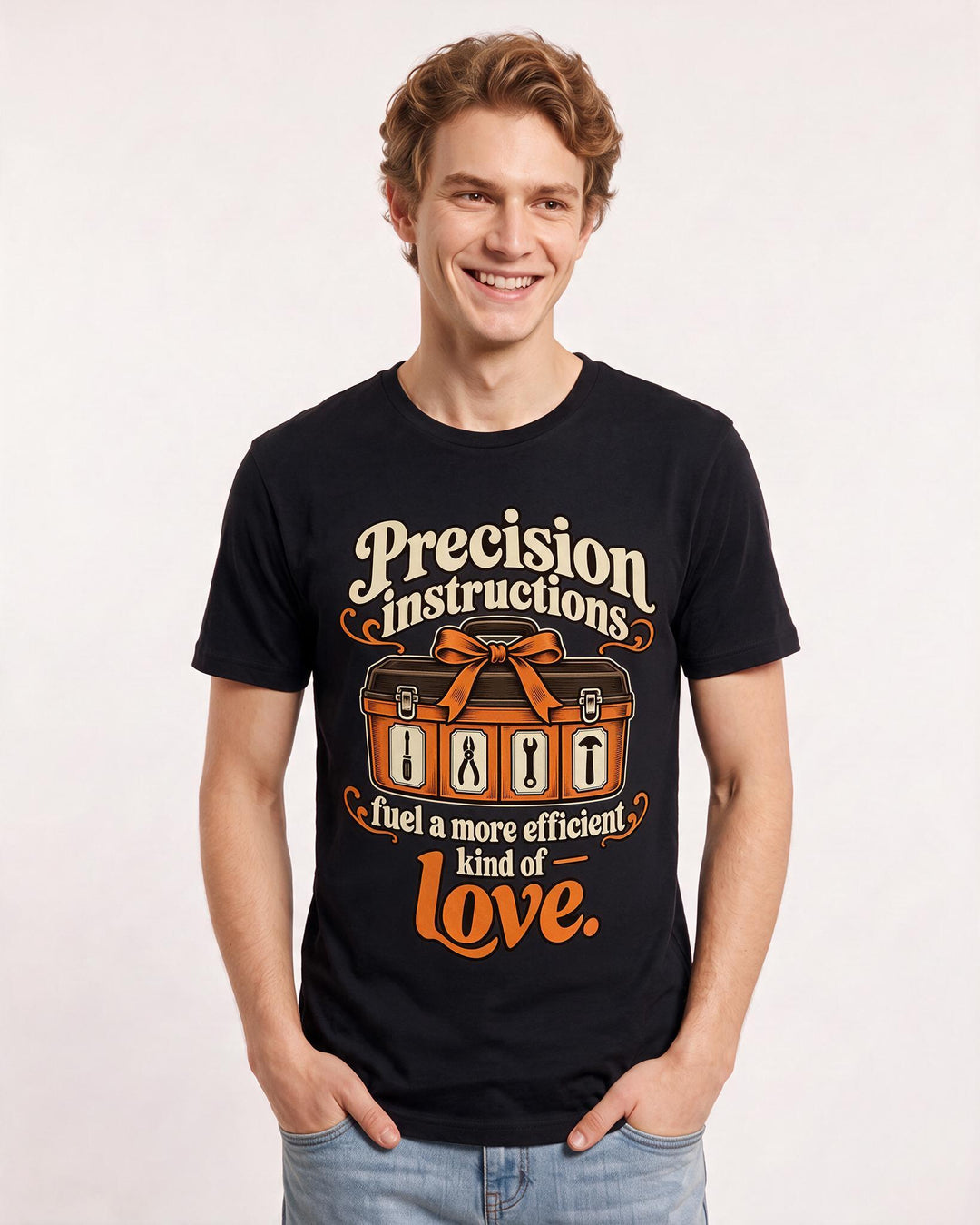 Neurodiversity Black T-Shirt for Men – Everyday Expression Graphic Tee product image 1