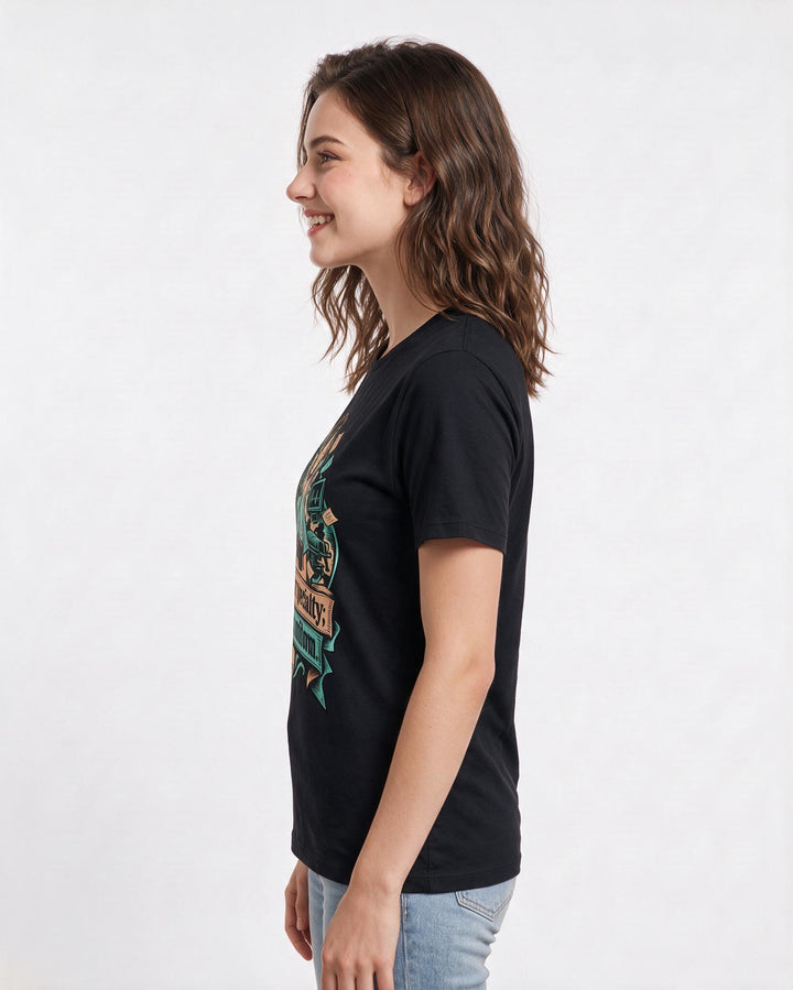 Nurse Black T-Shirt for Women – Nursing Life Graphic Tee product image 2