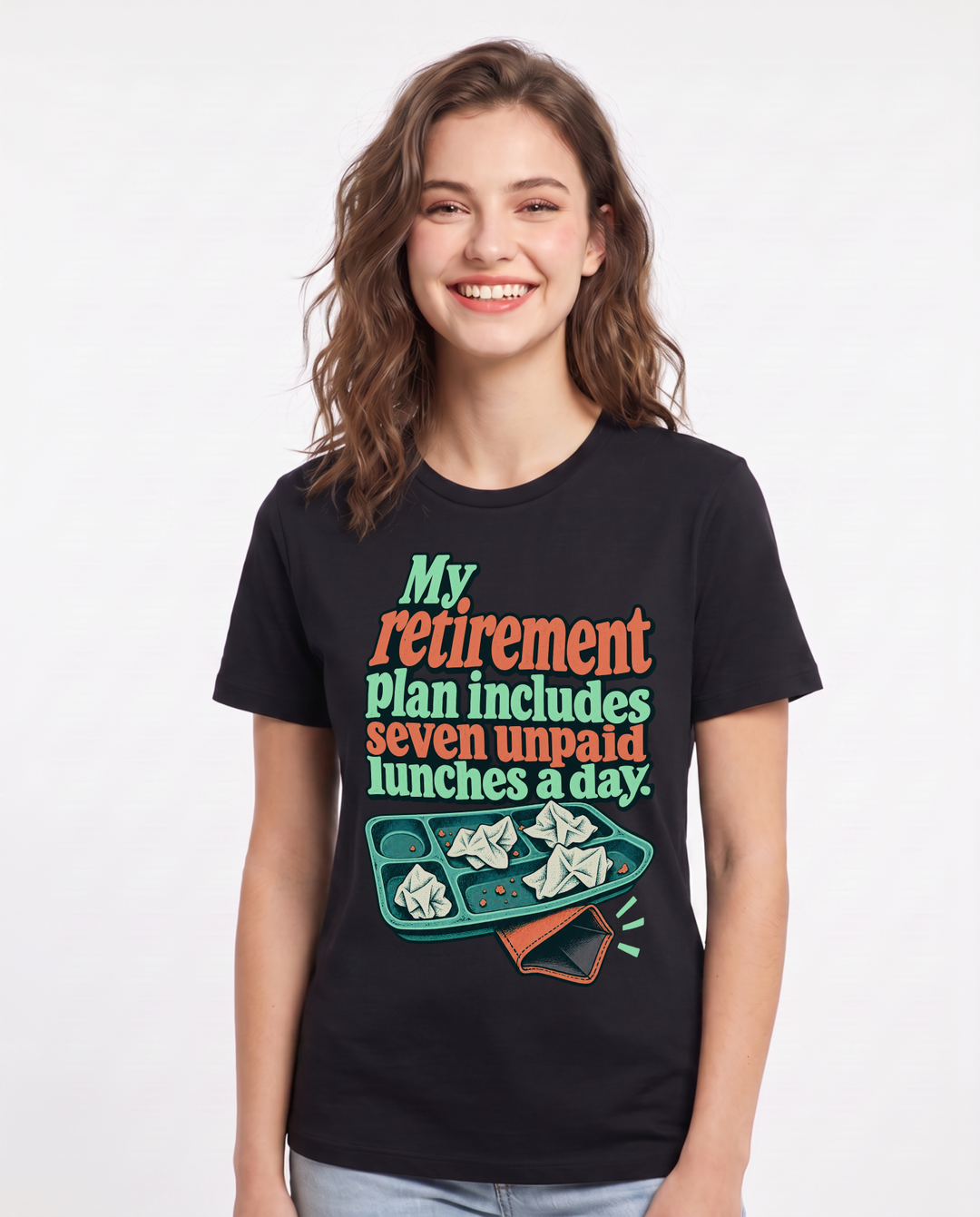Teacher Black T-Shirt for Women – Everyday Expression Graphic Tee product image 3