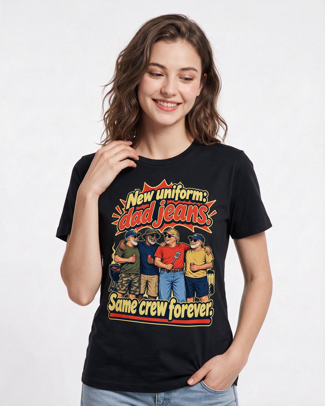 Veteran Black T-Shirt for Women – Everyday Expression Graphic Tee product image 1