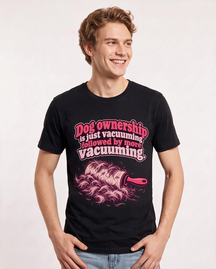 Cat Lover Black T-Shirt for Men – Everyday Expression Graphic Tee product image 1