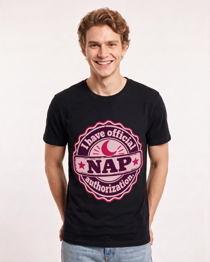 Grandparent Black T-Shirt for Men – Everyday Expression Graphic Tee product image 1