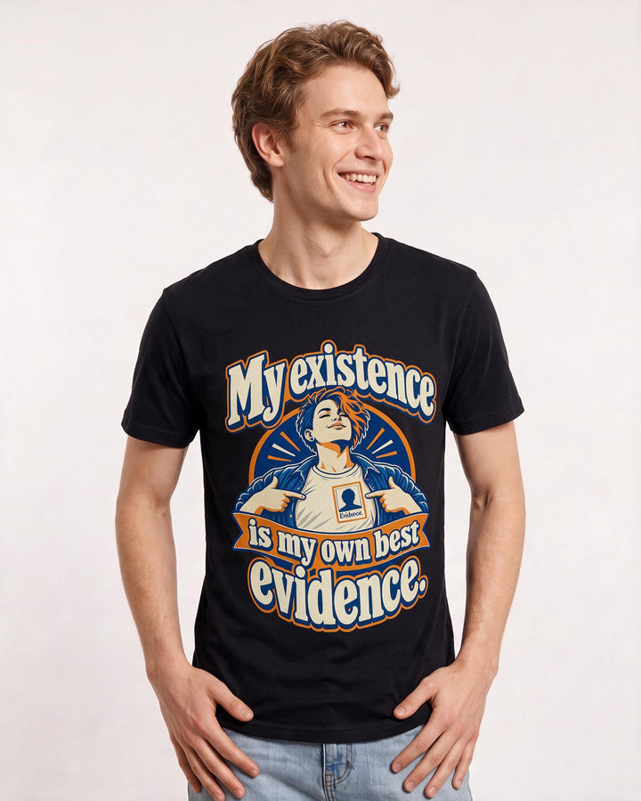 Pride Black T-Shirt for Men – Everyday Expression Graphic Tee product image 1
