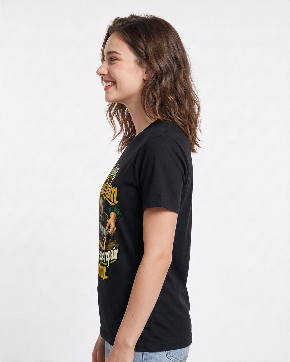 Christian Faith Black T-Shirt for Women – Everyday Expression Graphic Tee product image 2