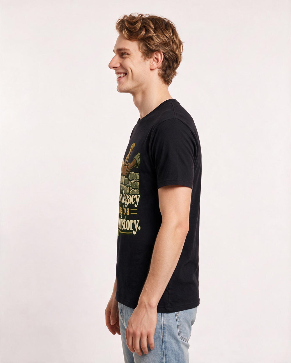 Patriotic Black T-Shirt for Men – Everyday Expression Graphic Tee product image 2