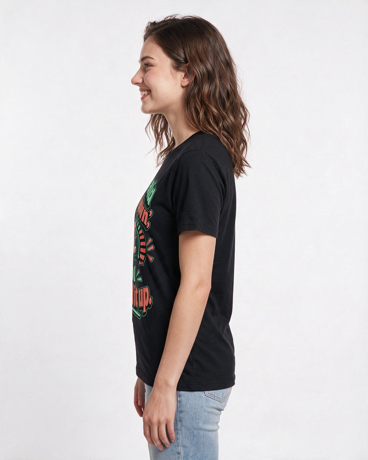 Pride Black T-Shirt for Women – Everyday Expression Graphic Tee product image 2