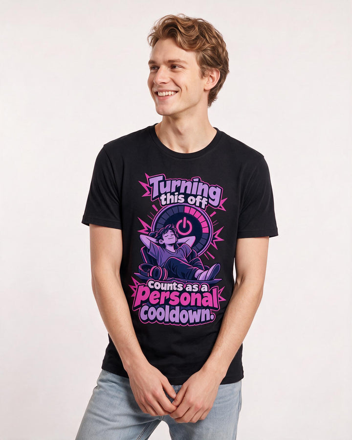 Gaming Black T-Shirt for Men – Game Night Graphic Tee product image 1
