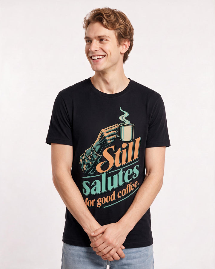 Veteran Black T-Shirt for Men – Everyday Expression Graphic Tee product image 1