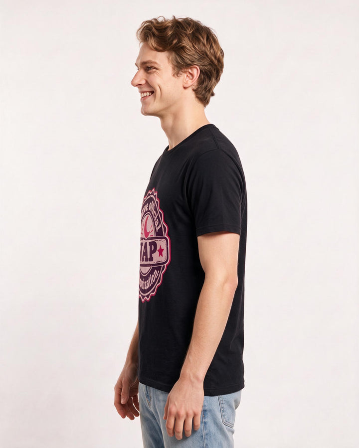Grandparent Black T-Shirt for Men – Everyday Expression Graphic Tee product image 2