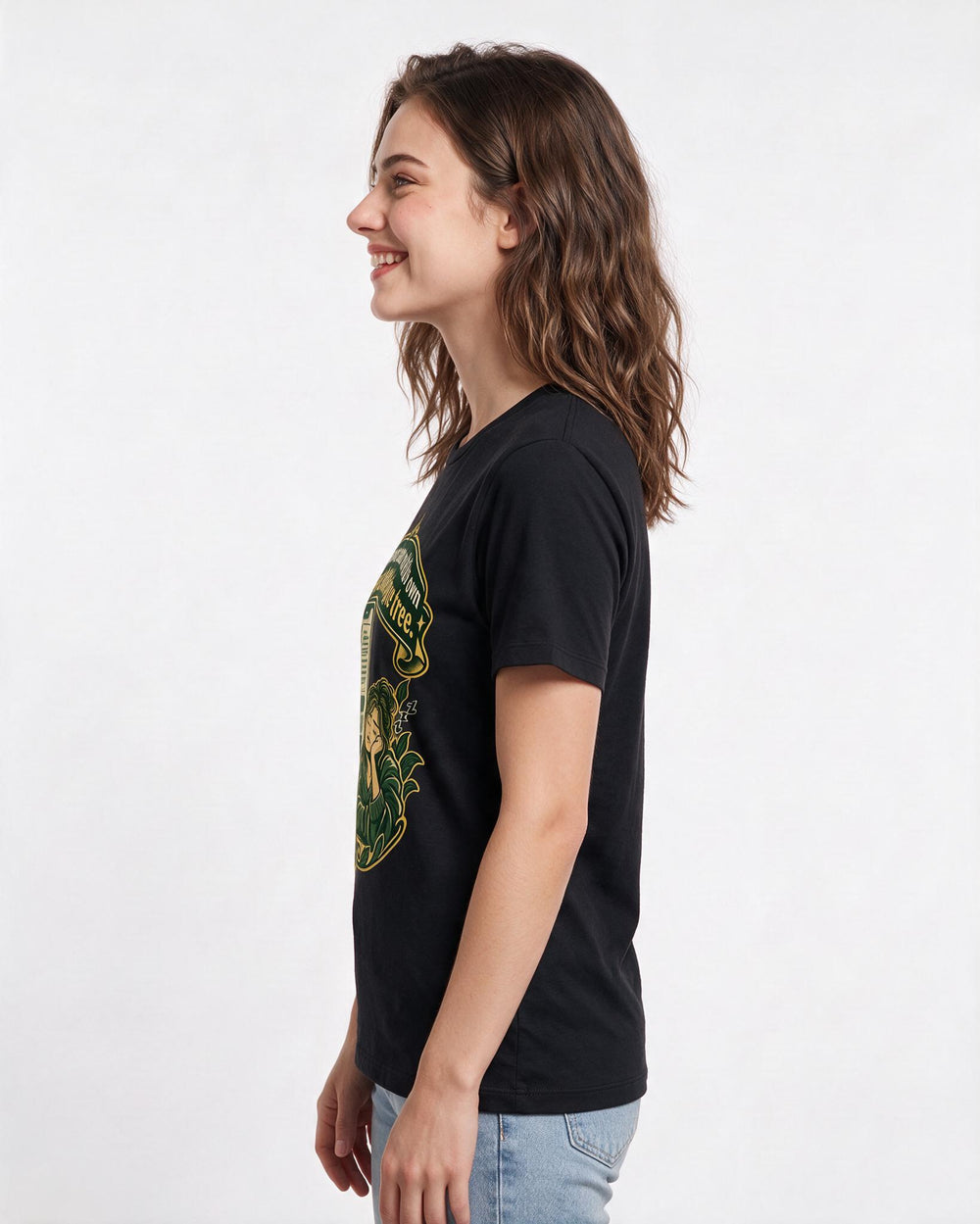 Gaming Black T-Shirt for Women – Game Night Graphic Tee product image 2