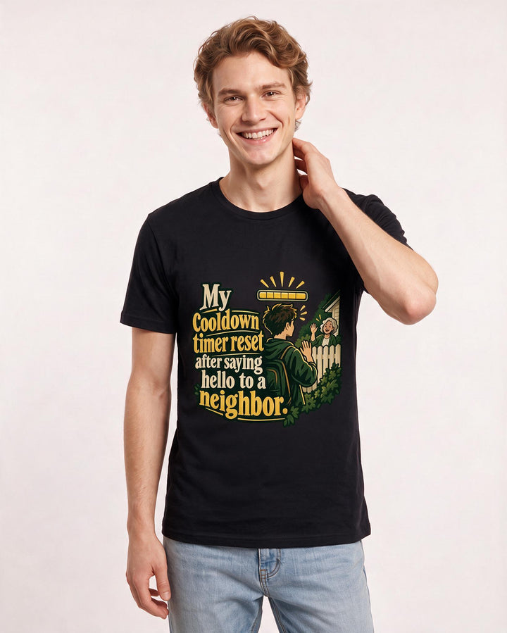 Gaming Black T-Shirt for Men – Game Night Graphic Tee product image 1
