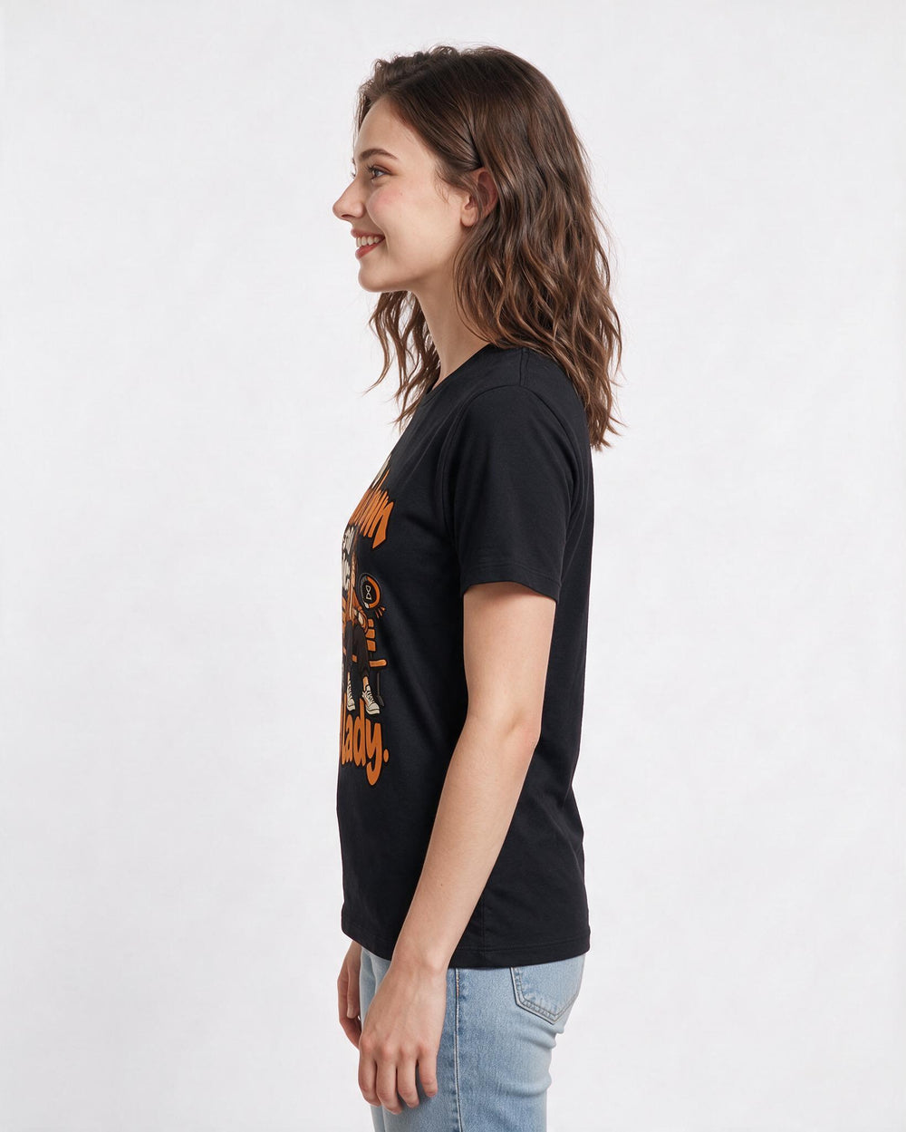 Gaming Black T-Shirt for Women – Game Night Graphic Tee product image 2
