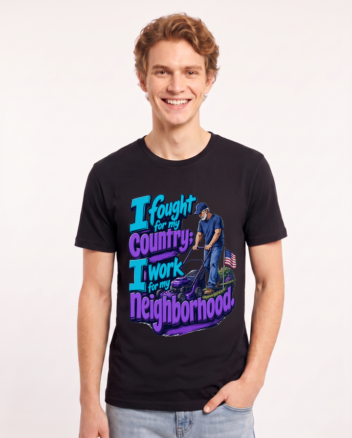 Veteran Black T-Shirt for Men – Everyday Expression Graphic Tee product image 1