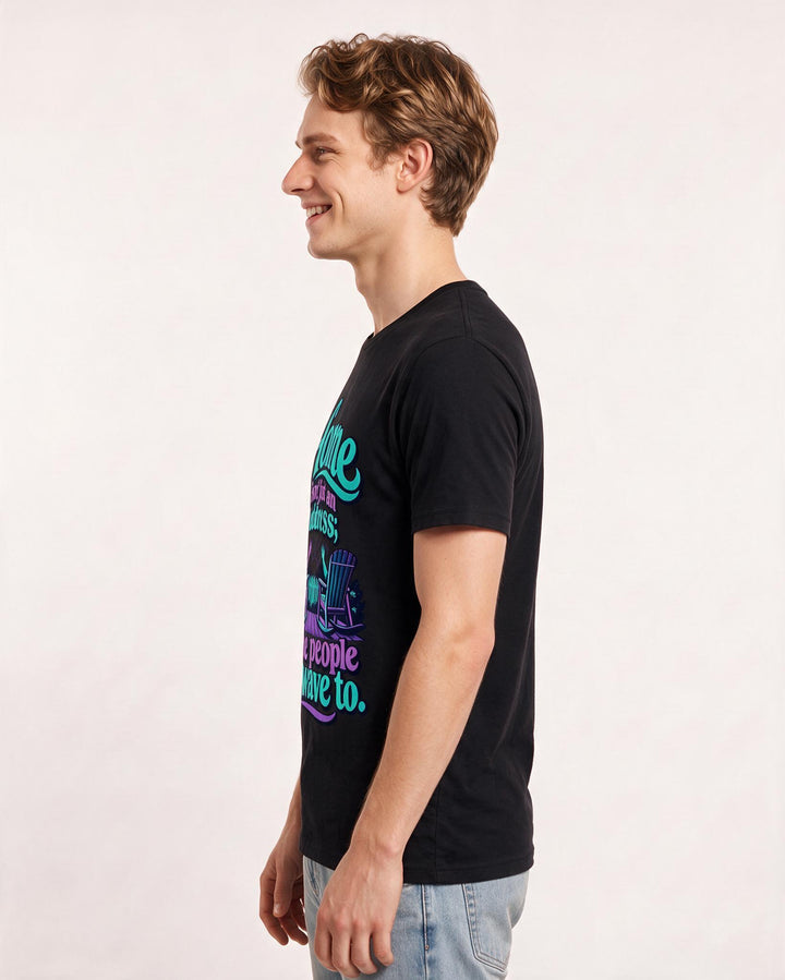 Patriotic Black T-Shirt for Men – Everyday Expression Graphic Tee product image 2