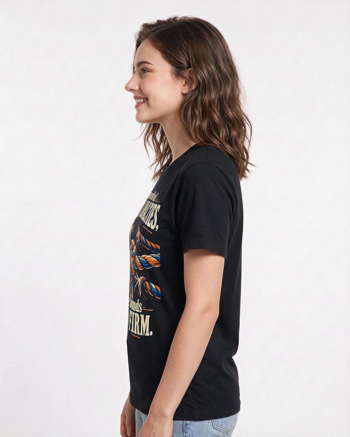 Veteran Black T-Shirt for Women – Everyday Expression Graphic Tee product image 2