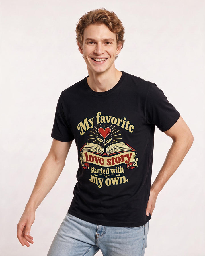 Pride Black T-Shirt for Men – Everyday Expression Graphic Tee product image 1