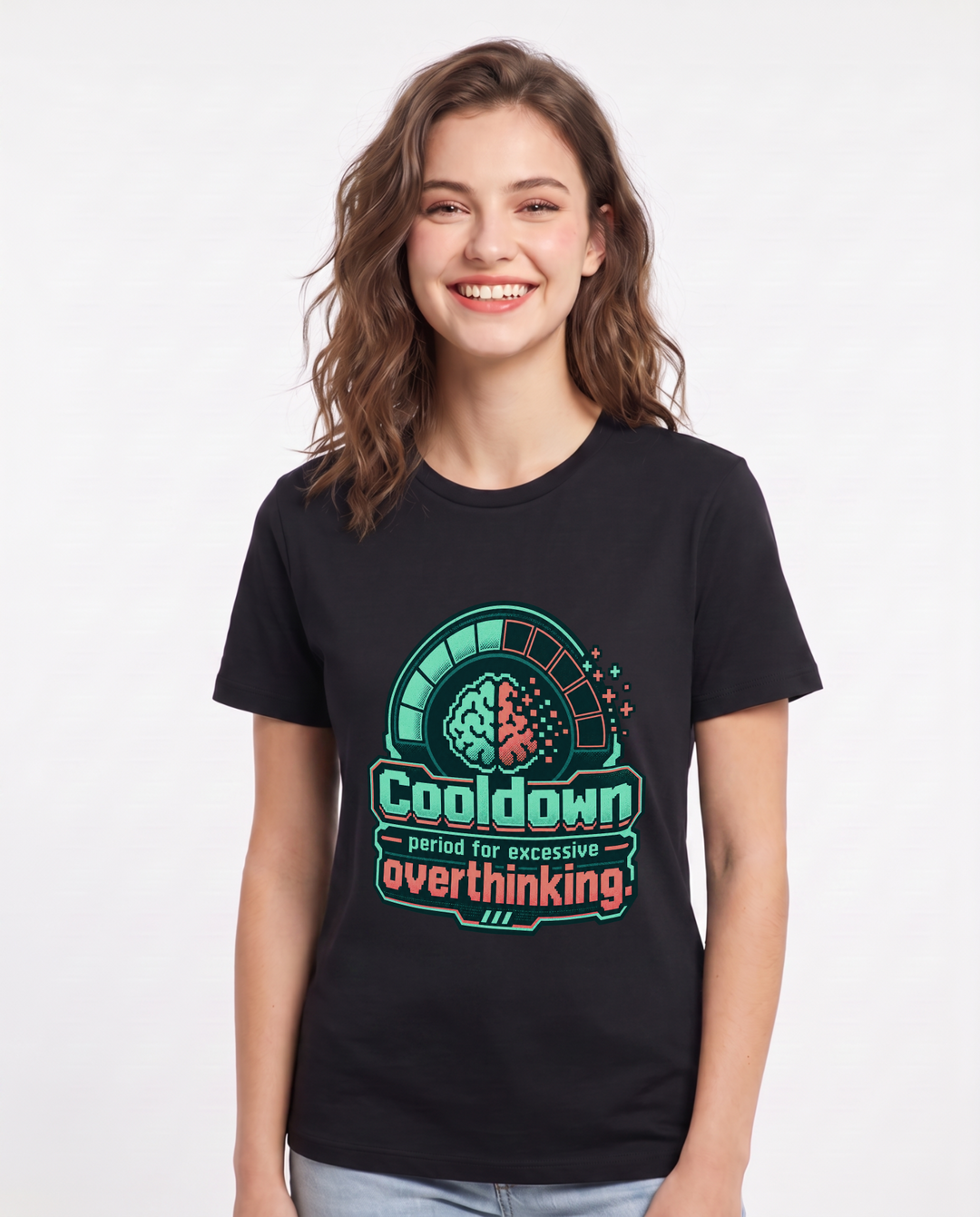 Gaming Black T-Shirt for Women – Game Night Graphic Tee product image 3