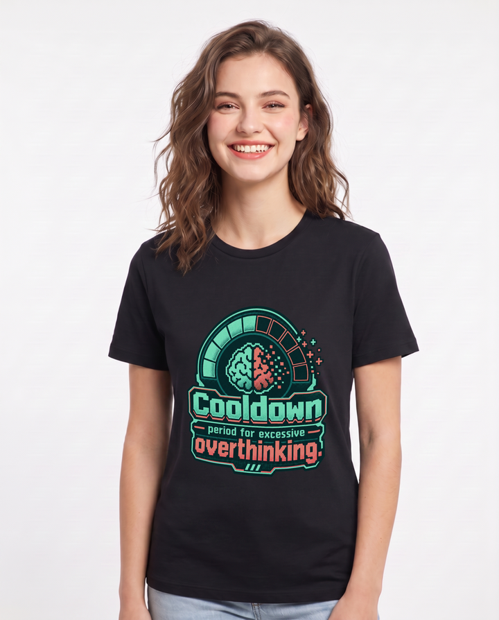 Gaming Black T-Shirt for Women – Game Night Graphic Tee product image 3