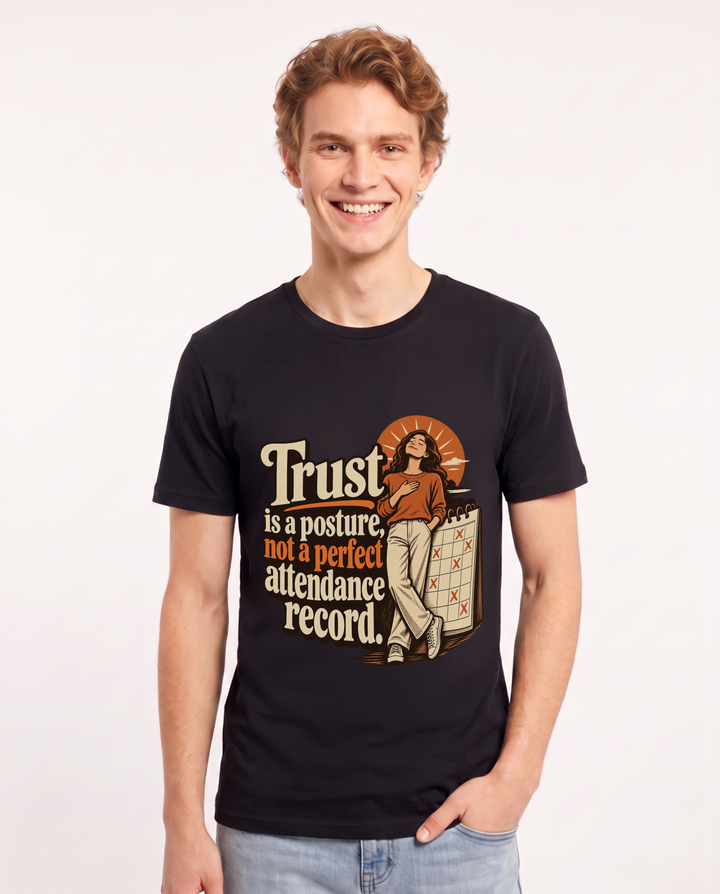 Christian Faith Black T-Shirt for Men – Everyday Expression Graphic Tee product image 3