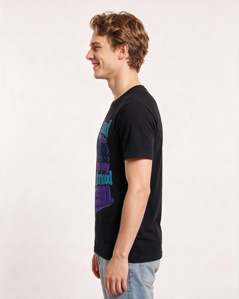 Patriotic Black T-Shirt for Men – Everyday Expression Graphic Tee product image 2