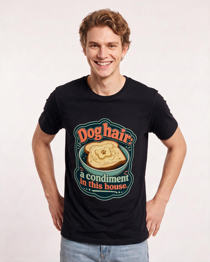 Cat Lover Black T-Shirt for Men – Everyday Expression Graphic Tee product image 1
