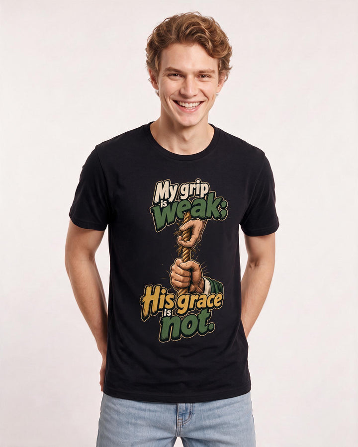 Christian Faith Black T-Shirt for Men – Everyday Expression Graphic Tee product image 1