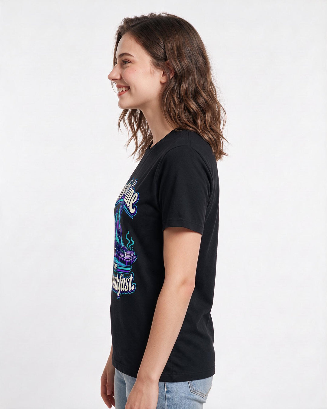 Patriotic Black T-Shirt for Women – Everyday Expression Graphic Tee product image 2